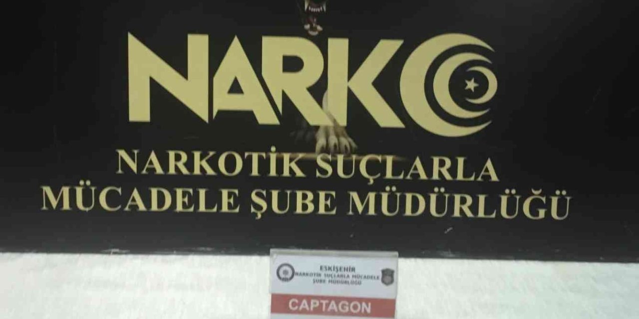 Eskişehir’de 500 Adet Uyuşturucu Hap Ele Geçirildi