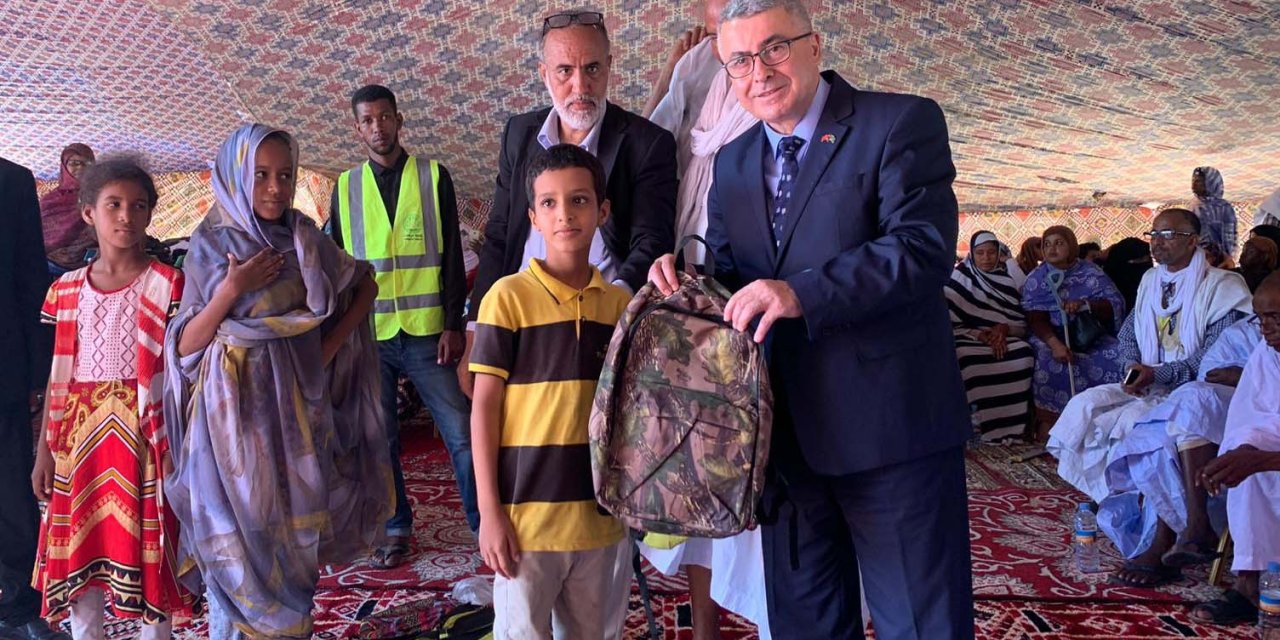 Selçuklu Belediyesinden Moritanya’ya Yardım Eli Uzandı