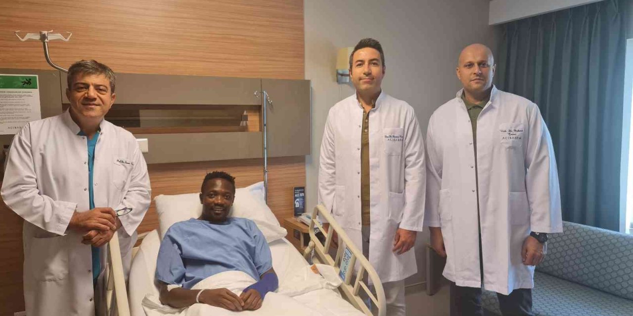 Sivassporlu Ahmed Musa, Kayseri’de Ameliyat Oldu