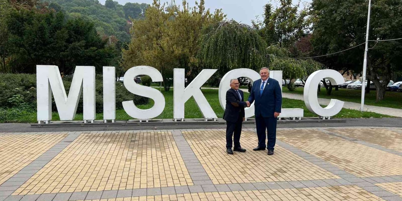 Başkan Büyükkılıç’tan Kardeş Şehir Miskolc’a Ziyaret