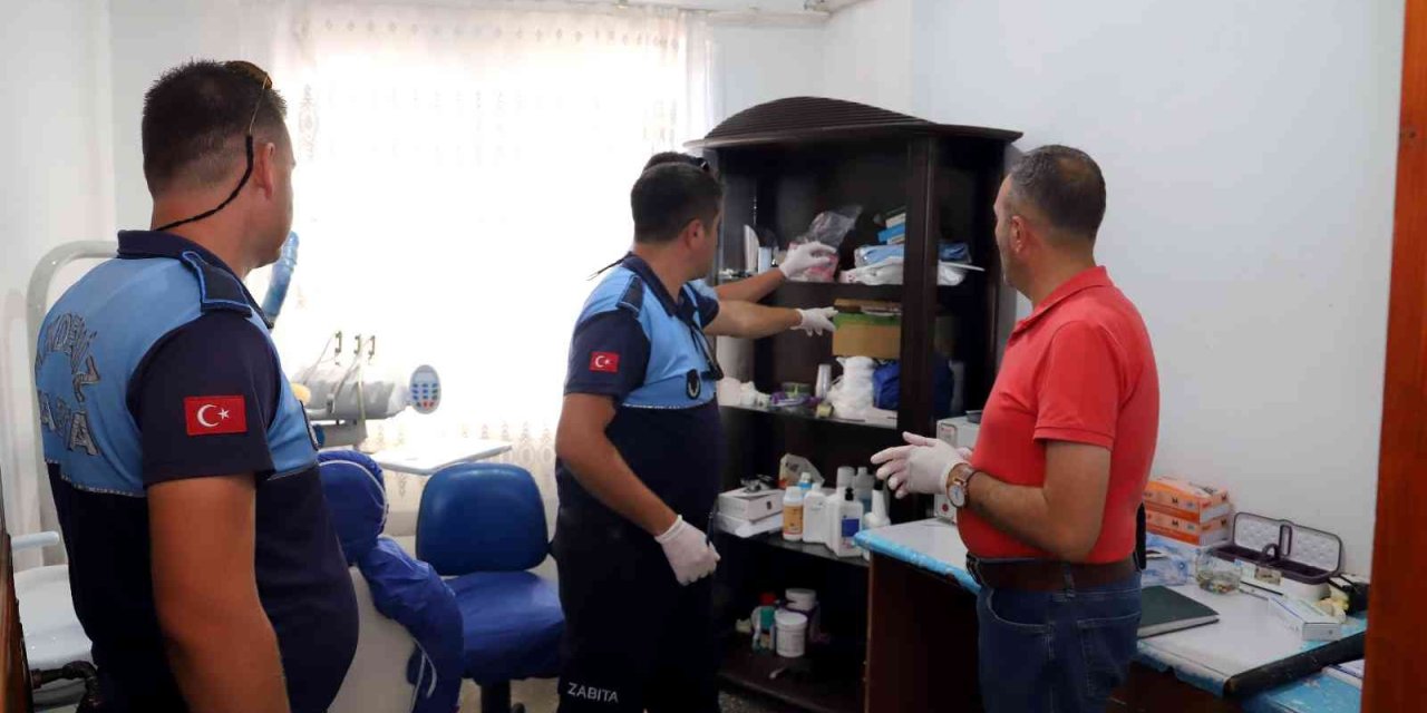 Ruhsatsız Diş Kliniği Mühürlendi
