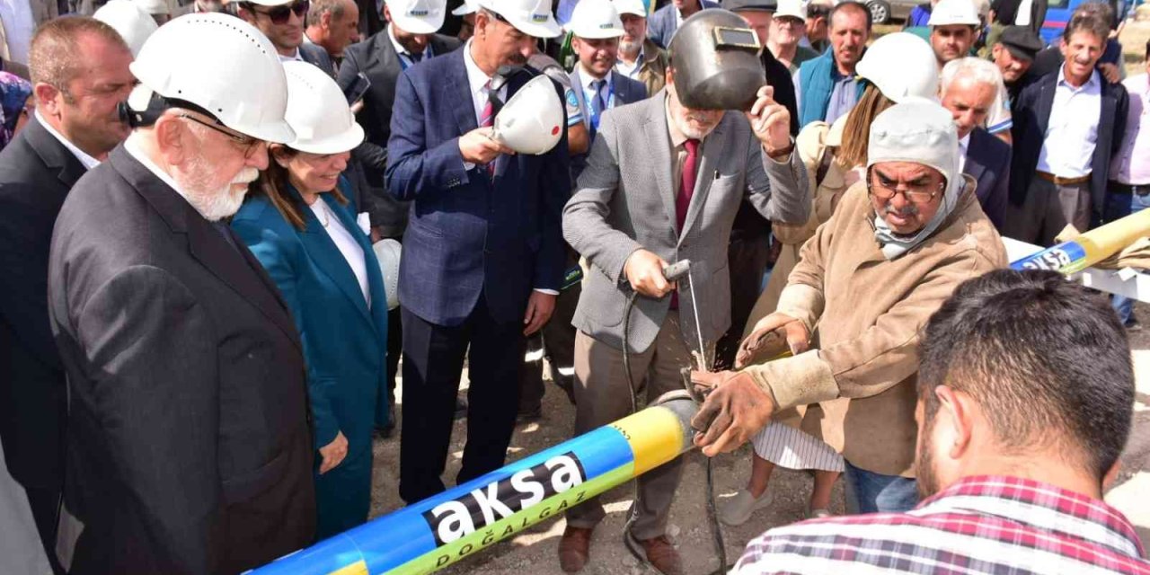 Oklubalı Doğalgaza Kavuşuyor