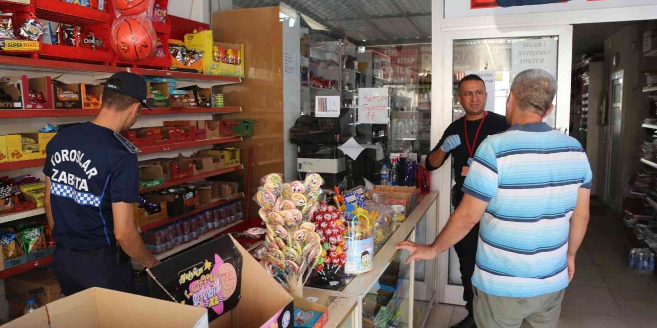 Toroslar Belediyesi Zabıtası, Kantinleri Denetledi