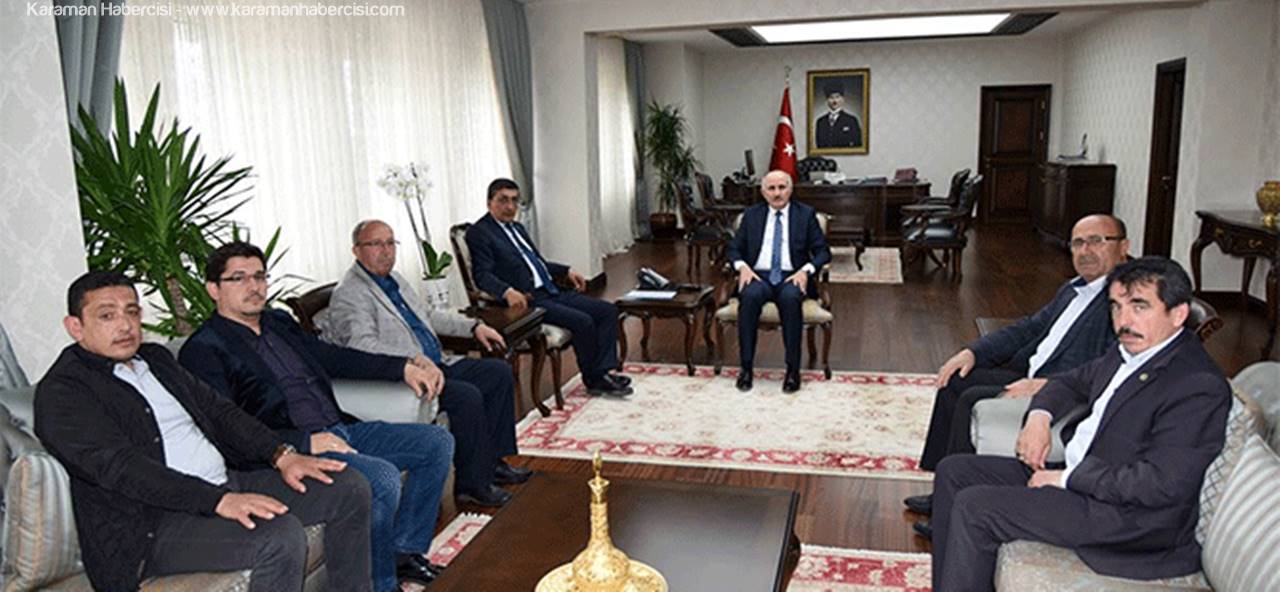 Ticaret Borsası Yeni Yönetiminden Vali Meral’e Ziyaret