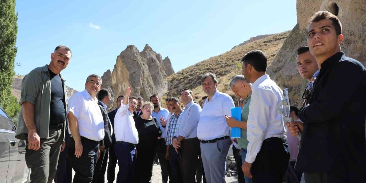 Büyükşehir Ve Valilik İşbirliğiyle Soğanlı Vadisi Kayseri’nin Gözbebeği Olacak