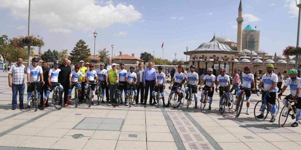 İstanbul’dan Konya’ya Pedal Çevirdiler