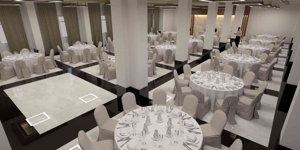 Melikgazi Belediyesi, Kıranardı’ndaki Eski Düğün Salonunu Yeniliyor