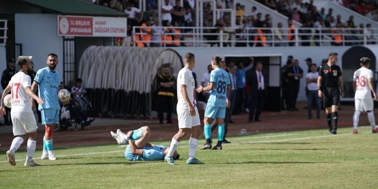 Tff 3. Lig: 68 Aksaray Belediyespor: 0 - Bergama Belediyespor: 0