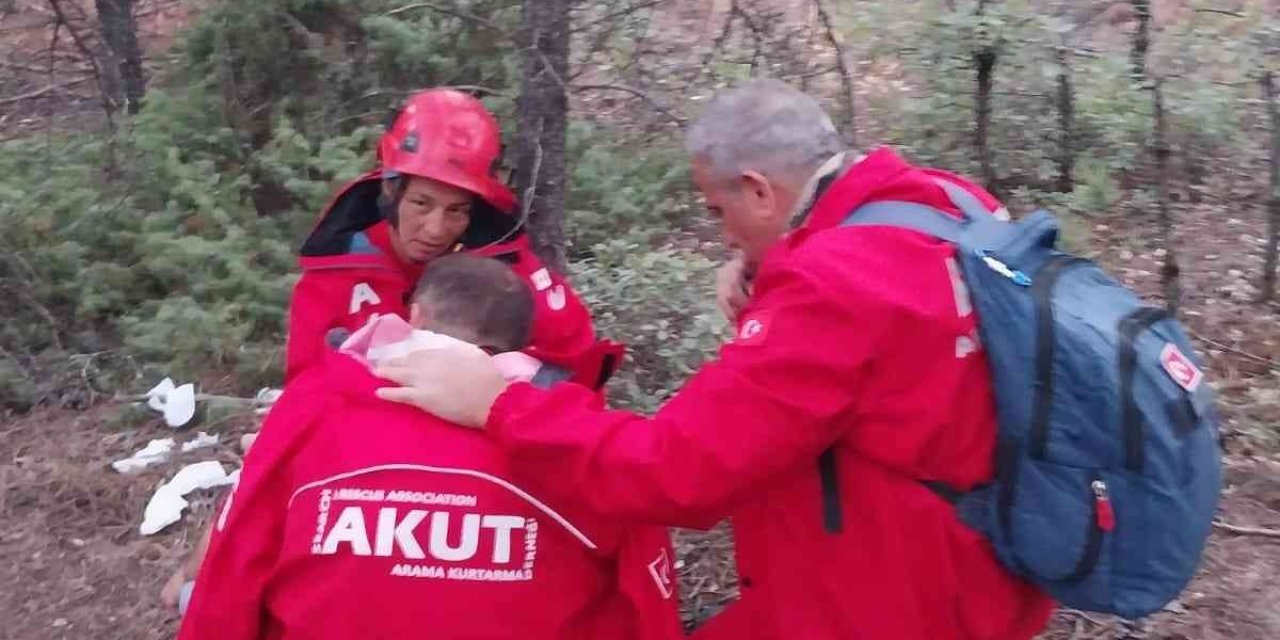 Ormanda Kaybolduğu Bildirilen Şahıs Bulundu
