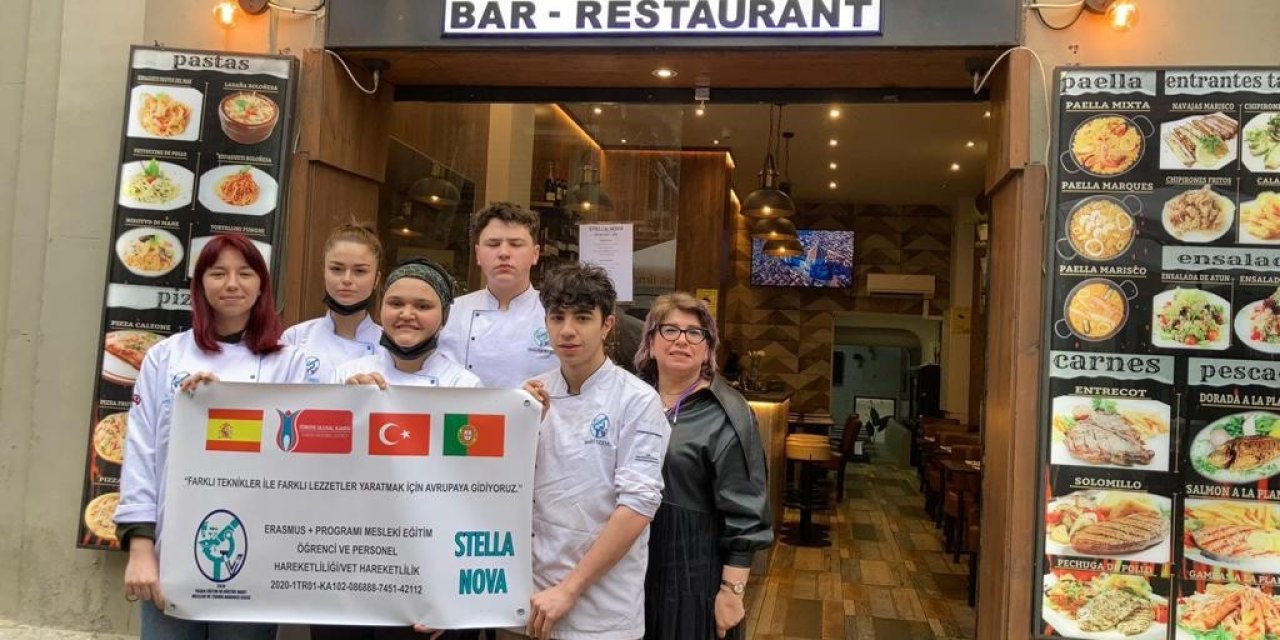 Aşçı Adayları Avrupa Stajını Tamamladılar