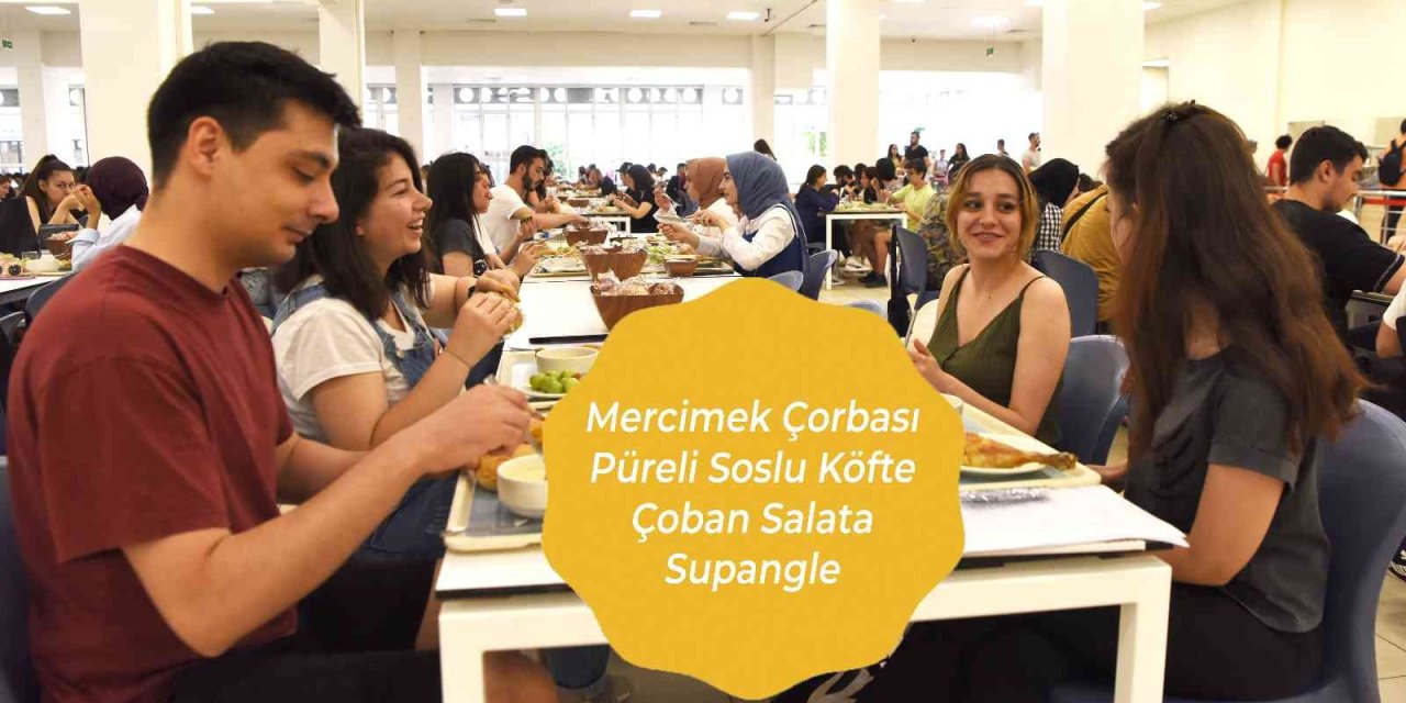 Anadolu Üniversitesi’nde Menü 50 Bin Öğrencinin Katıldığı Anketle Belirlendi