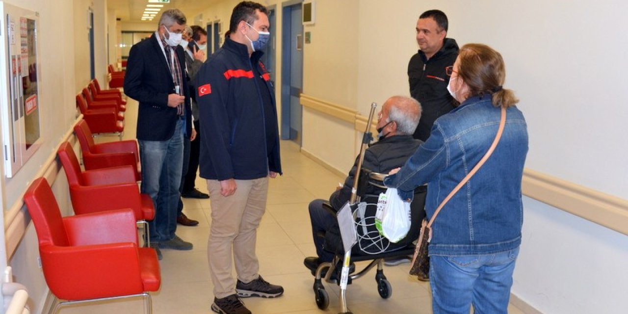 Uğur Bilge’den Hastanelere Ziyaret