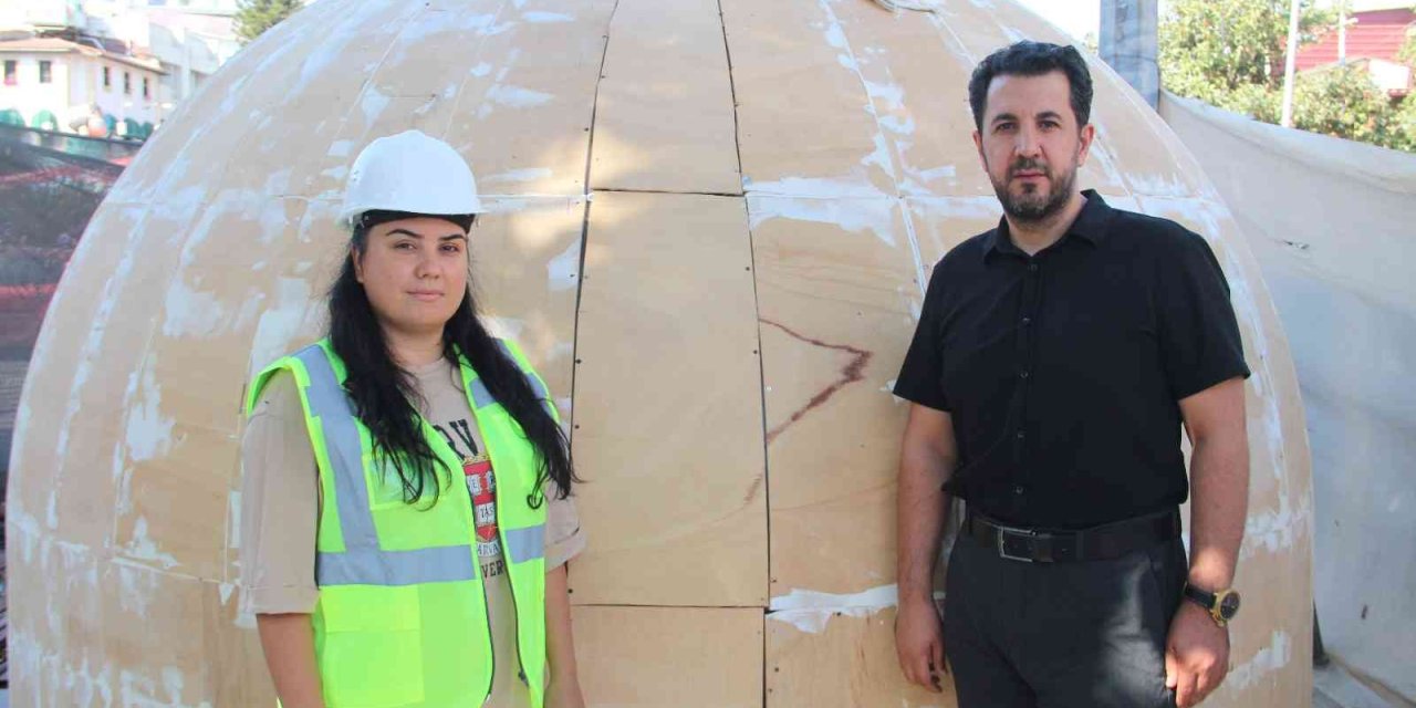 Tarihi Saat Kulesi, 80 Yıl Sonra Kubbesine Kavuşuyor