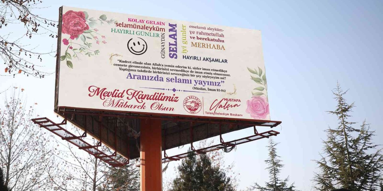 Başkan Yalçın’dan Mevlid Kandili Mesajı