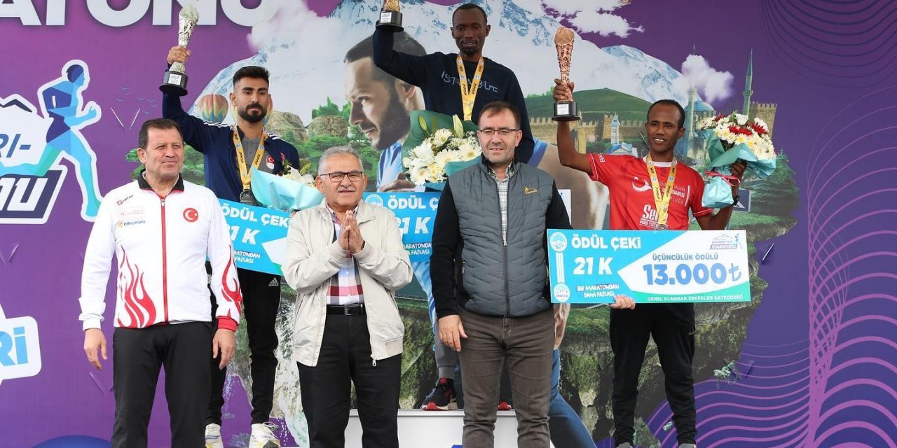 Uluslararası Kayseri Yarı Maratonu Tamamlandı