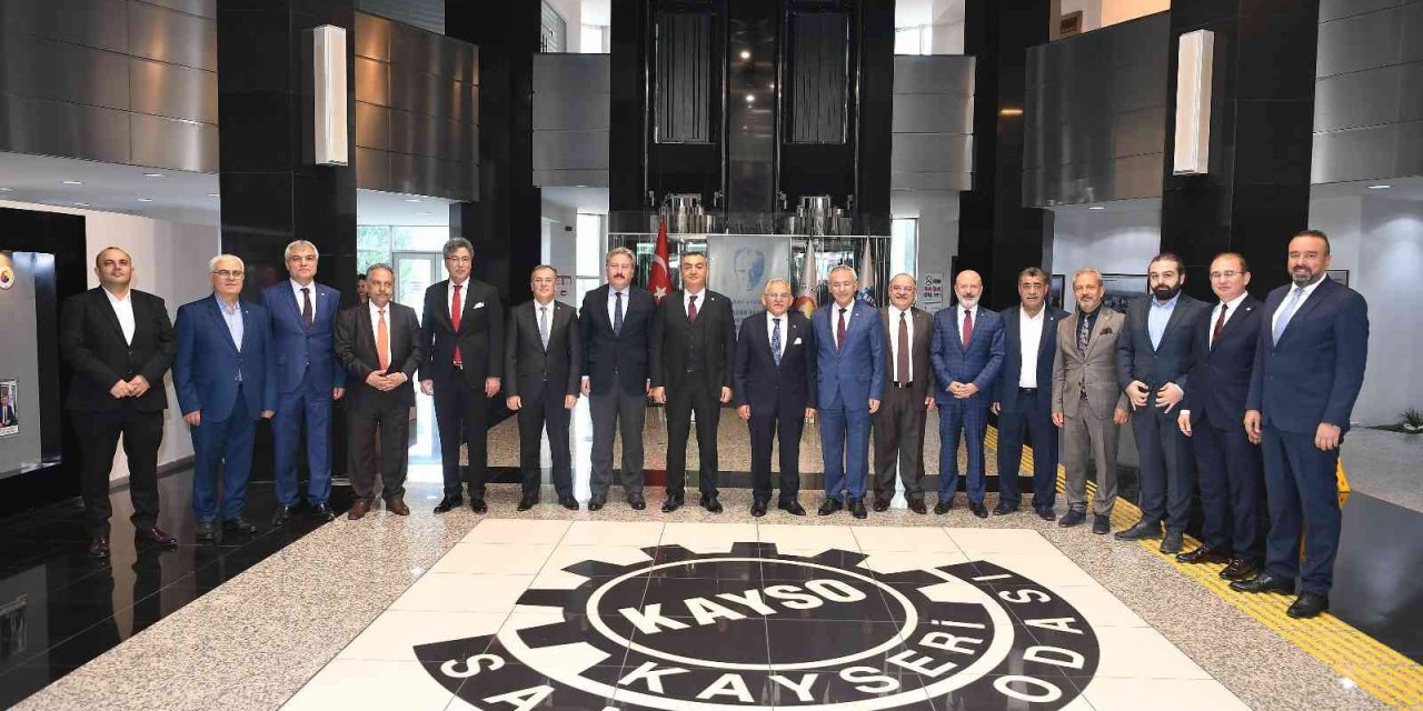 Başkanlardan Oda Başkanlarına Hayırlı Olsun Ziyareti