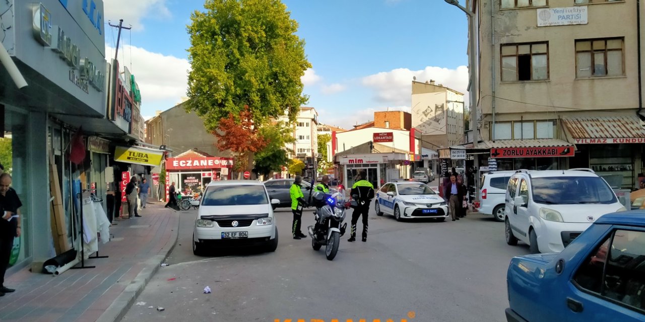 Karaman’da Tek Yönlü Caddeye Park Yasağı Geldi