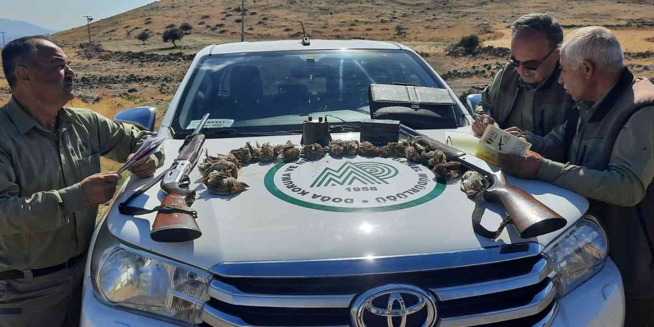 Kaçak Bıldırcın Avına Suçüstü