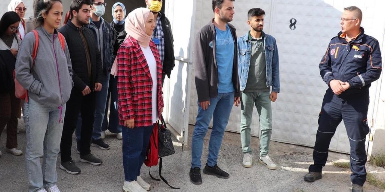 Tıp Öğrencilerinden Afad Eskişehir’e Ziyaret