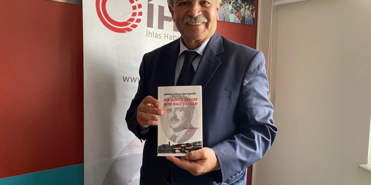 Yüksel Kalkan’ın Nuh Naci Yazgan’ı Anlattığı Kitabı Çıktı