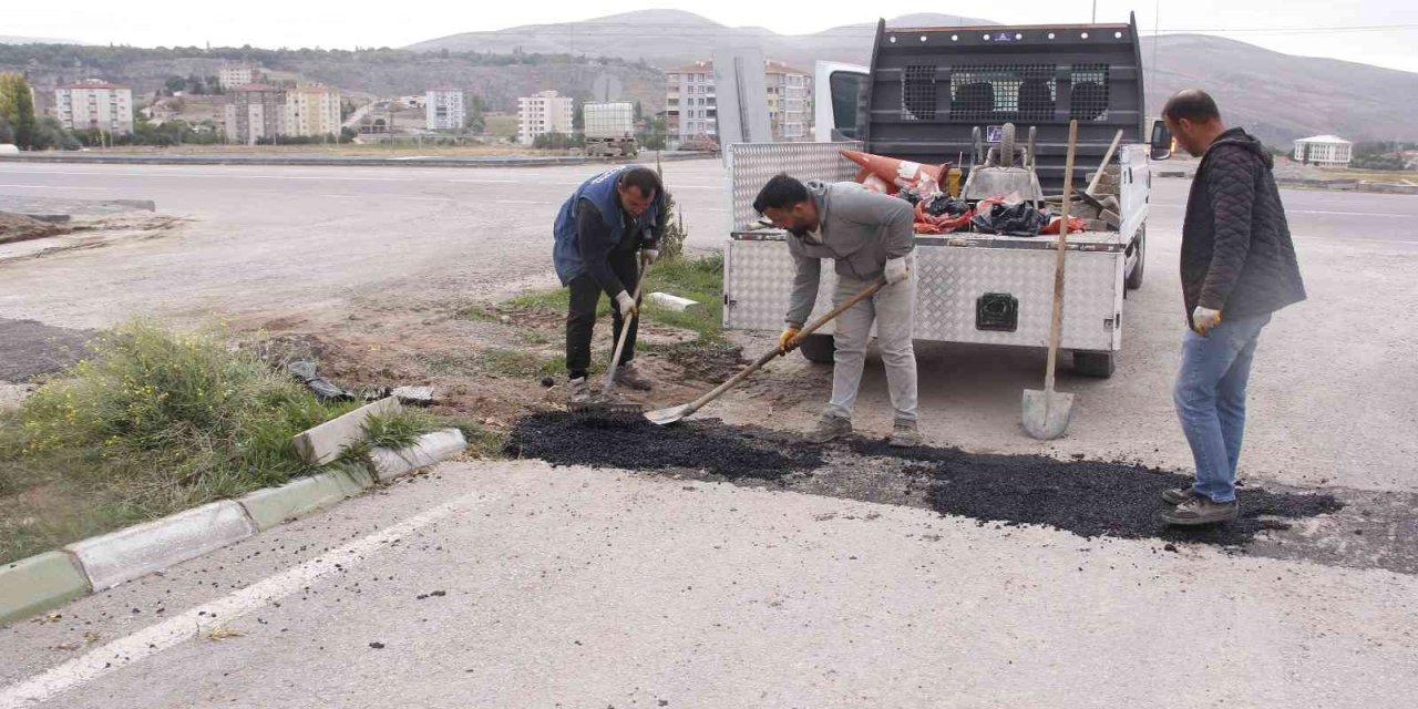 Bünyan’da Asfalt Çalışmaları Sürüyor