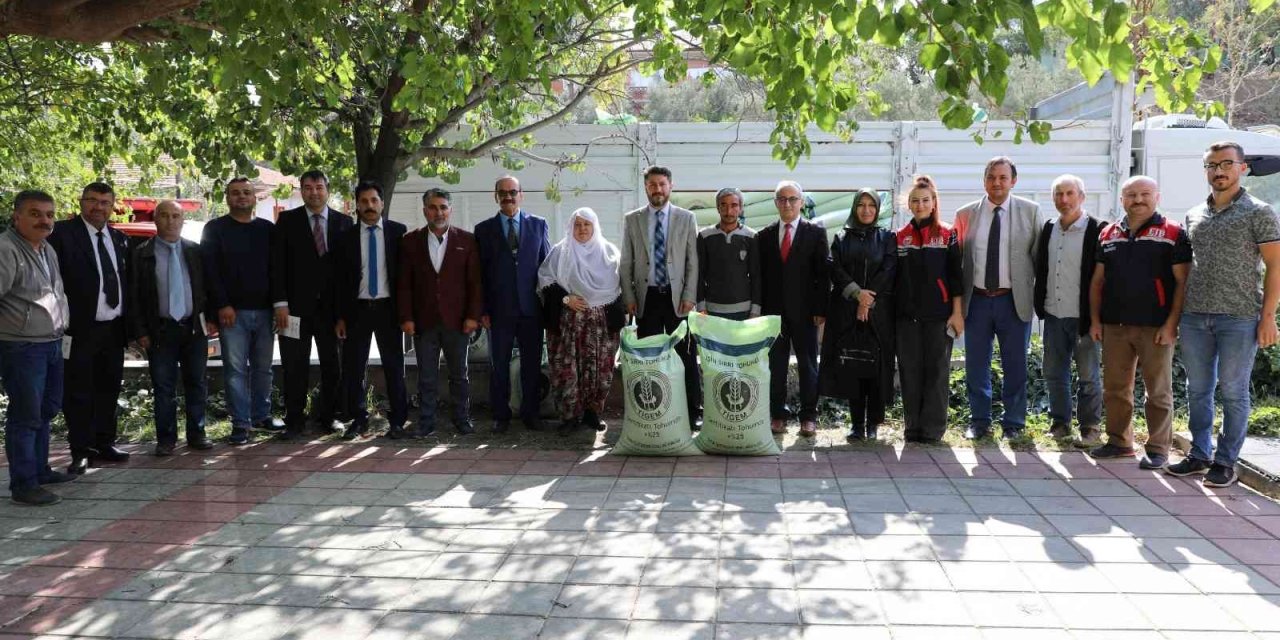 Mihalgazi Ve Sarıkaya Arazileri De Yerli Ve Milli Buğday Çeşidi ‘reis’e’ Kavuştu