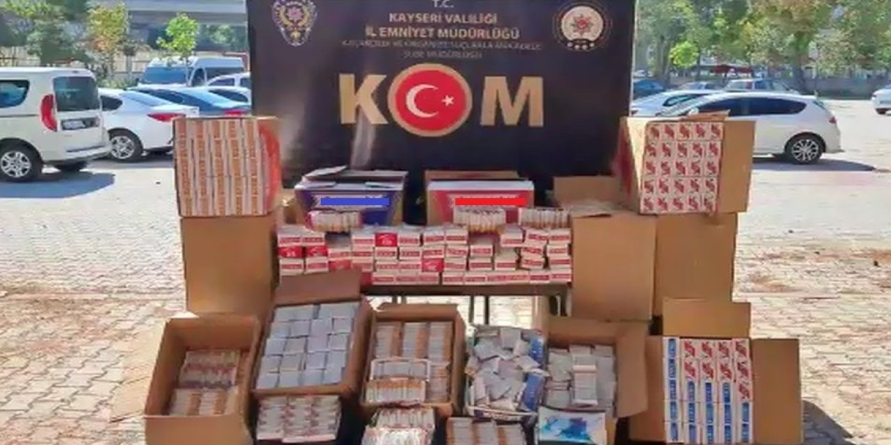 Tütün Kaçakçılarına Darbe: 210 Bin Dal Makaron Ele Geçirildi