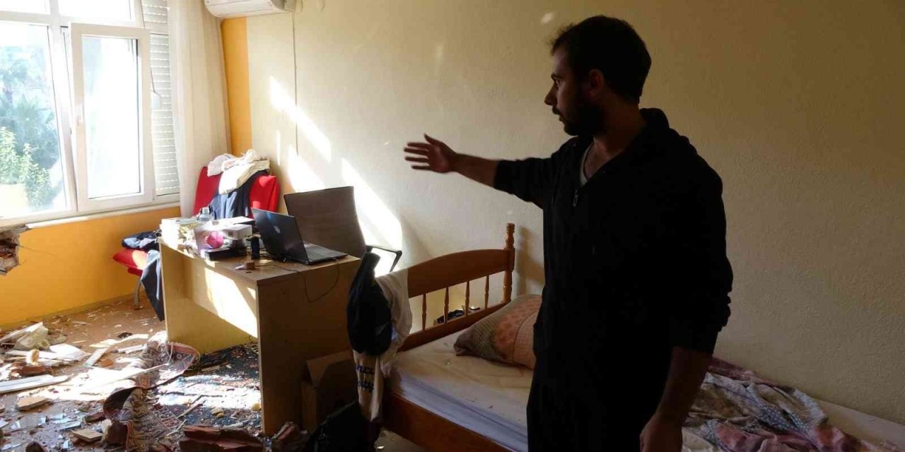 Otelin Patlayan Dev Su Tankı 150 Metre Uçup Daireyi Harabeye Çevirdi