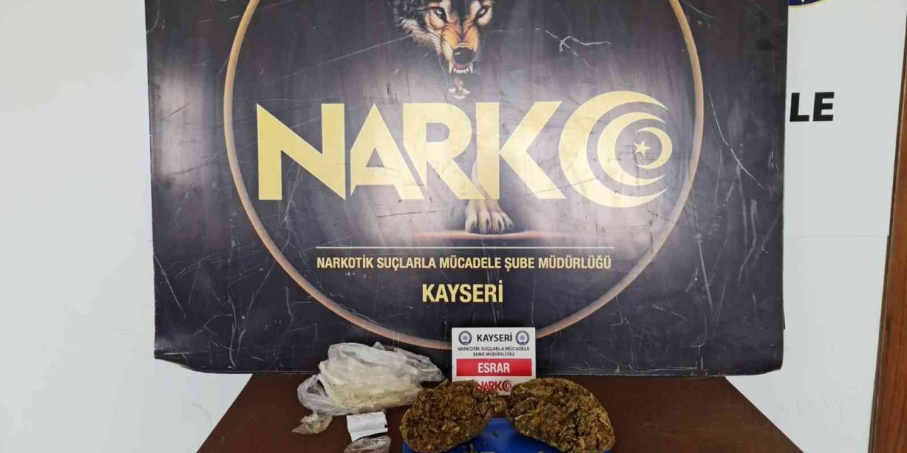 Batı İllerine Uyuşturucu Sevkiyatı Kayseri Polisine Takıldı
