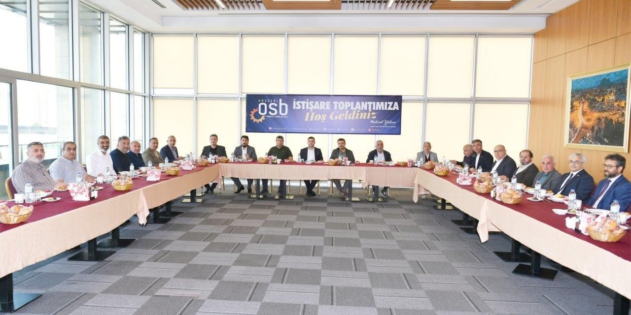 Kayseri Osb’de Sanayicilerle İstişare Toplantısı’nın İlki Gerçekleştirildi
