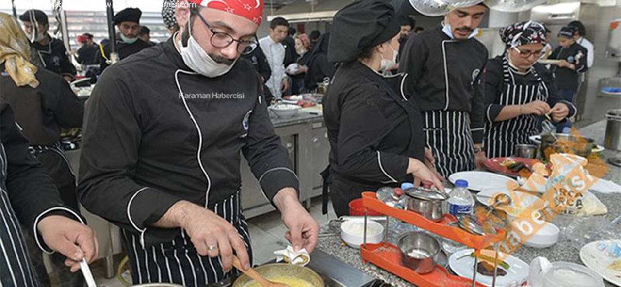 Aşçılık Öğrencileri Final Sınavında Hünerlerini Sergilediler