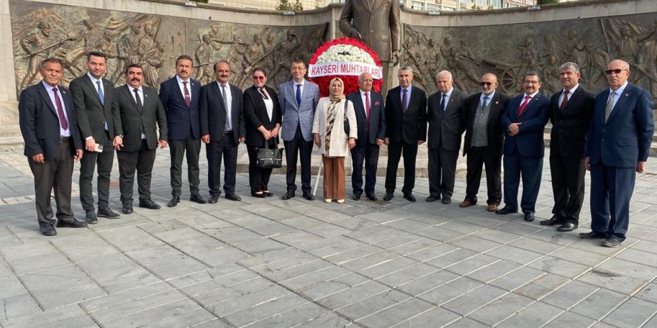 Kayseri’de Muhtarlar Günü Kutlandı