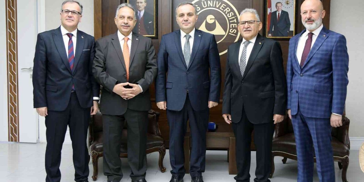 Başkanlardan Rektör Altun’a Hayırlı Olsun Ziyareti