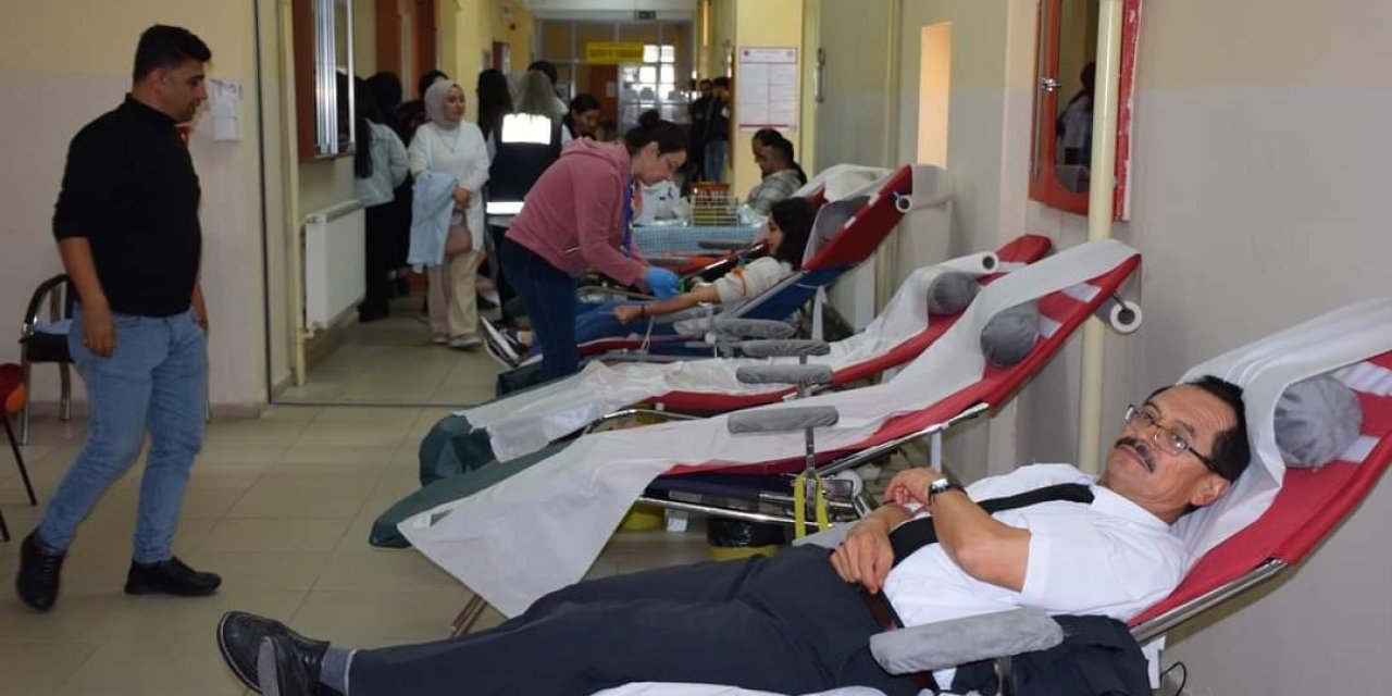 Tomarza Meslek Yüksekokulu’nda Kan Bağışı Kampanyası