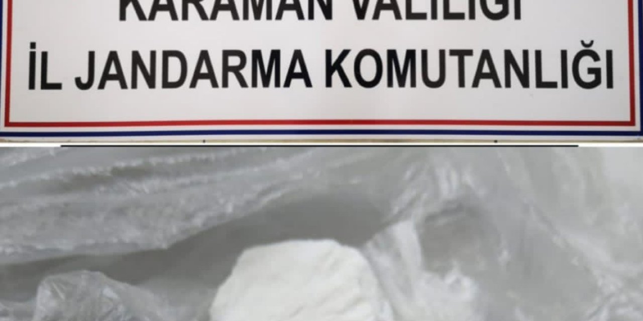 Karaman’da Kokain Yakalandı
