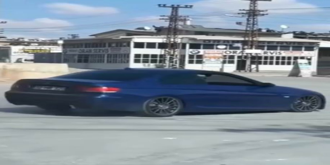 Konya’da Drift Atan Magandaya 9 Bin 552 Tl Ceza