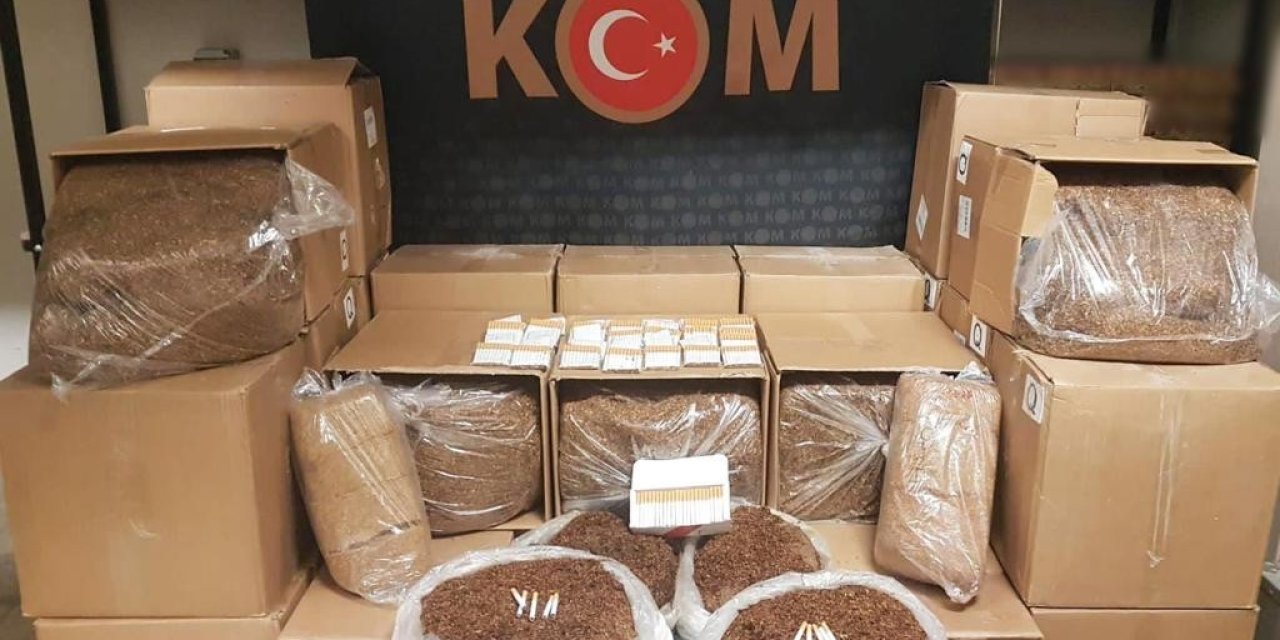 Eskişehir’de Kaçak Tütün Operasyonu
