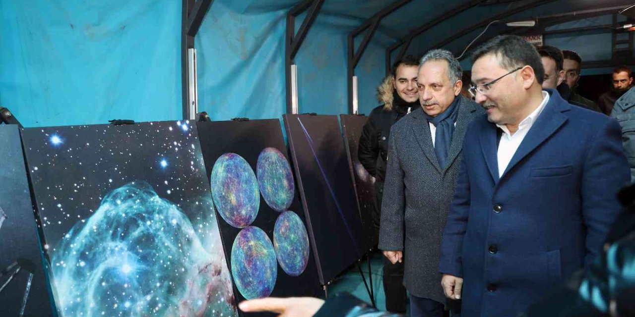 Talas Belediyesi’nden Uzayın Derinliklerine Götüren Sergi