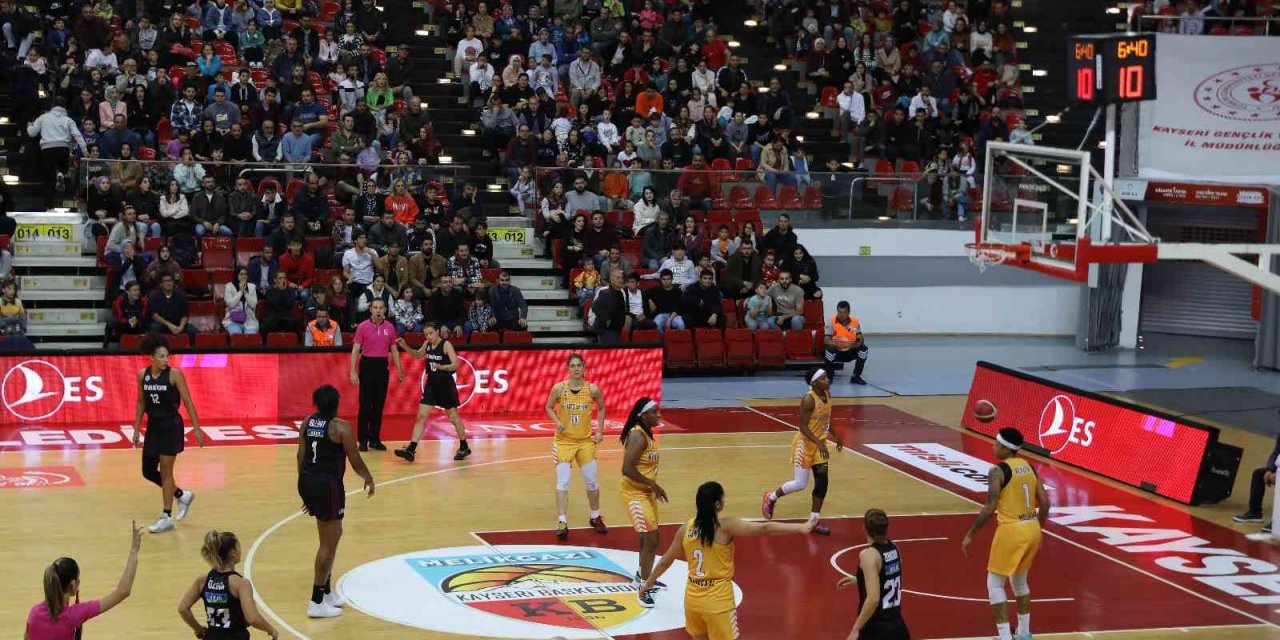 Melikgazi Kayseri Basketbol Takımı, Rize’yi Mağlup Etti