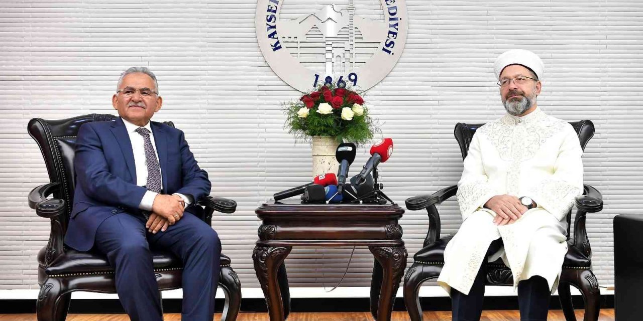 Diyanet İşleri Başkanı Erbaş’tan Başkan Büyükkılıç’a Ziyaret