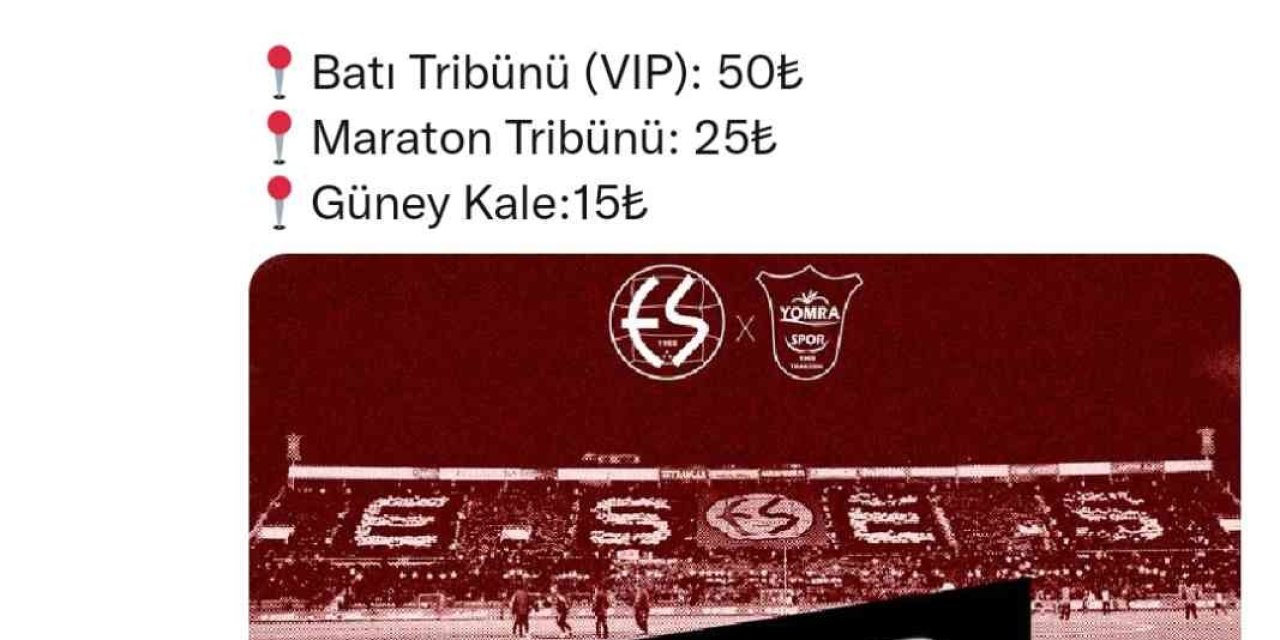 Eskişehirsporlular Bu Sezon İlk Kez Kale Arkasından Maç İzleyecek