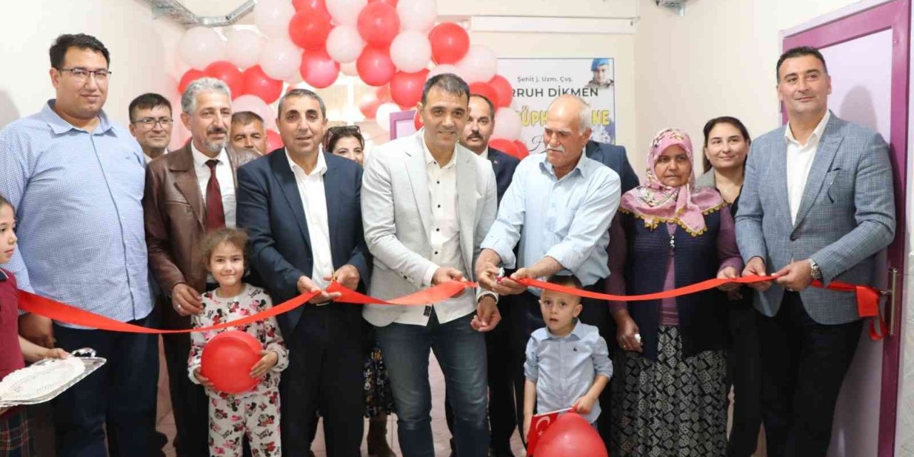 Şehit Ferruh Dikmen’in İsmi Kütüphanede Yaşayacak