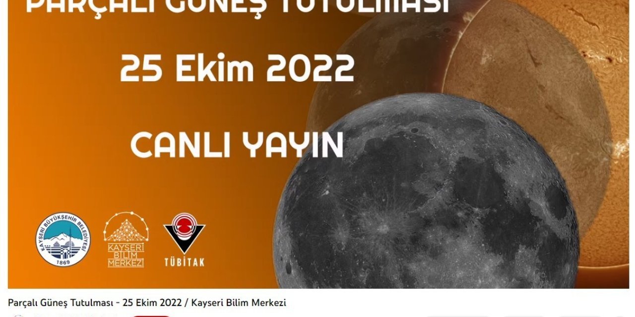 Büyükşehir’in Parçalı Güneş Tutulması Canlı Yayınını 202 Bin Kişi İzledi