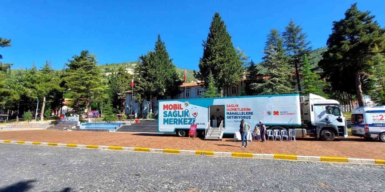 Kepez’in Mobil Sağlık Merkezi Antalya’nın Doğu İlçelerinde