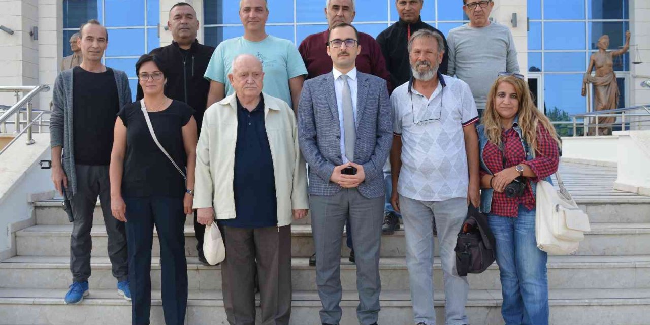 Silifke Cumhuriyet Başsavcısı Eskiler Basın Mensuplarıyla Bir Araya Geldi