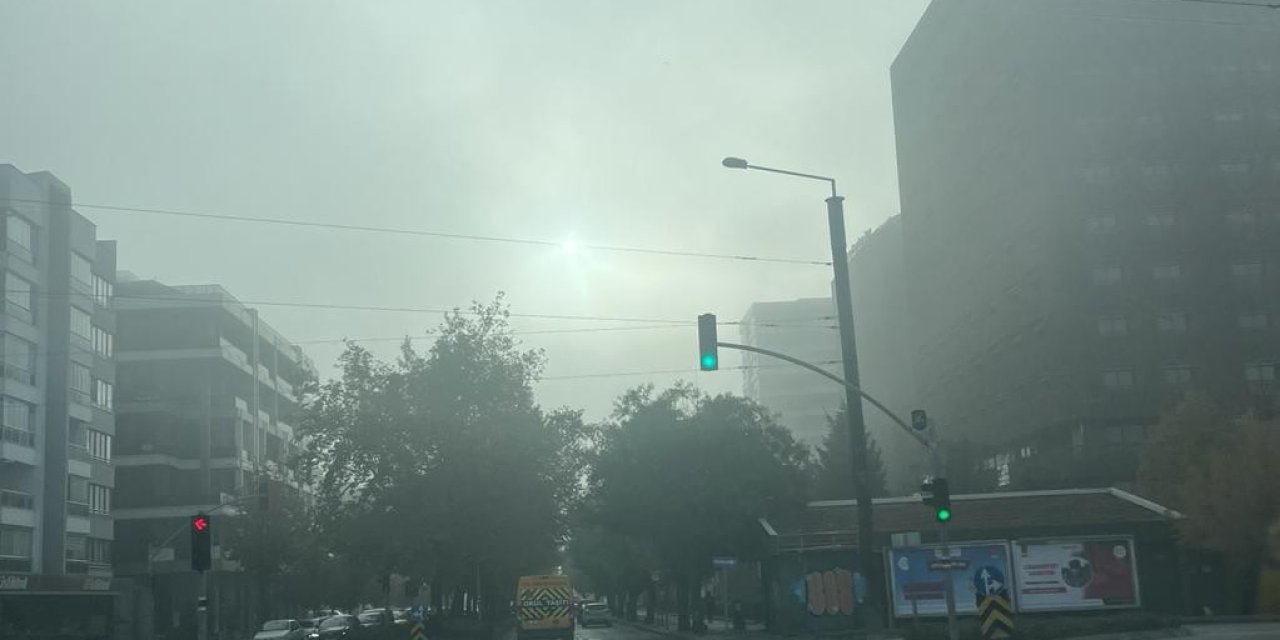 Eskişehir’de Sis Etkili Oldu