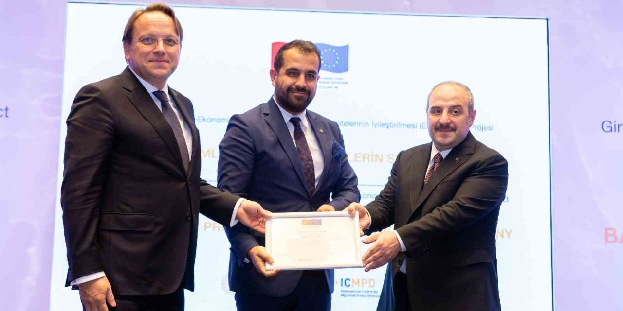 Bakan Varank’tan Kayseri Ticaret Odası’na Proje Ödülü