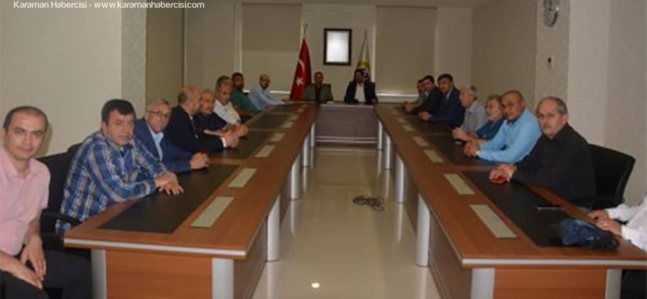 MHP Heyeti'nden Karaman Ticaret ve Sanayi Odası'na Ziyaret