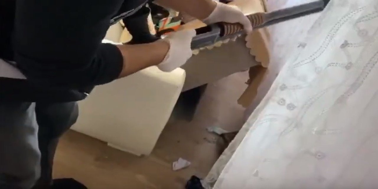 Mühimmat Deposu Değil, Silah Ticareti Yapan Şahsın Evi