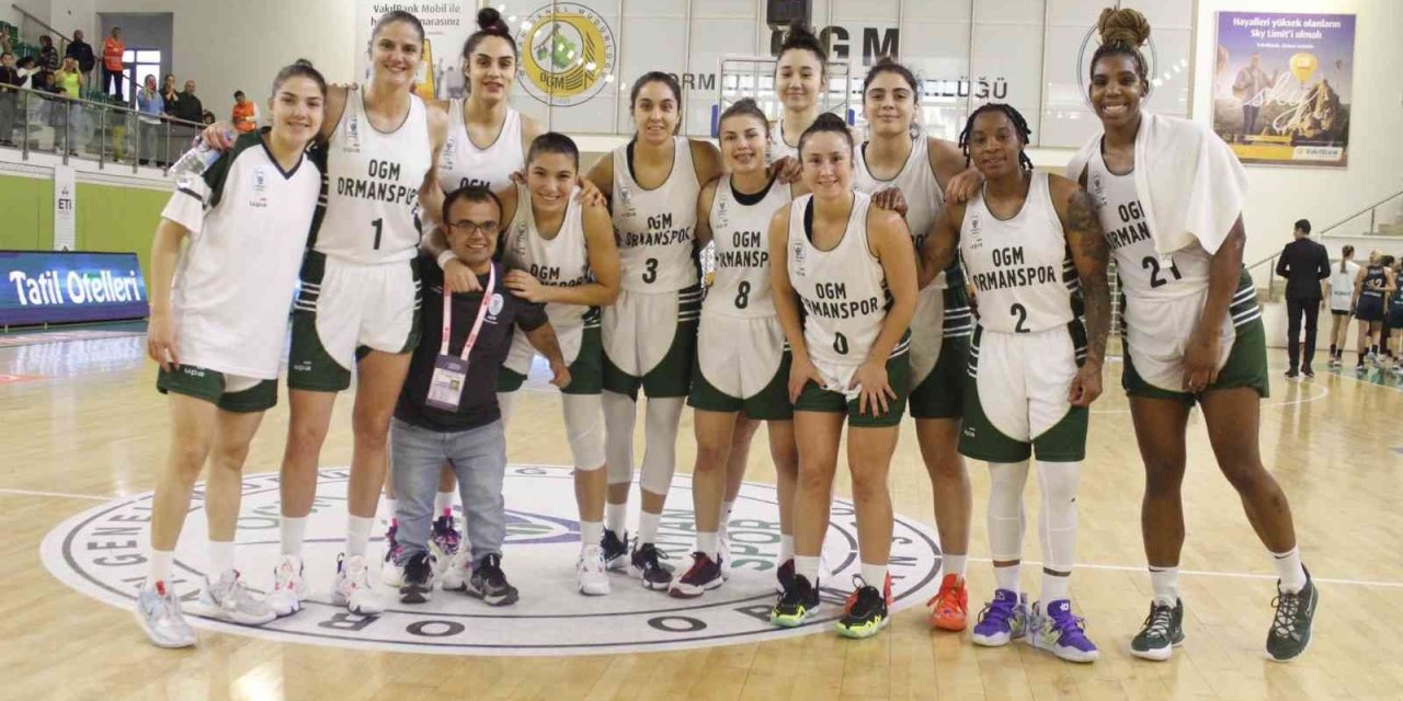 Tkbl:ogm Ormanspor: 82- Melikgazi Kayseri Basketbol: 73